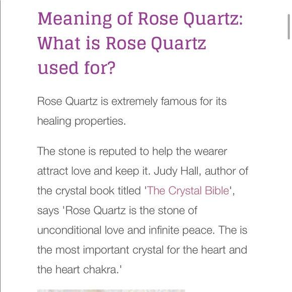 Sweet Rose Quartz Necklace - Picture 8 of 13